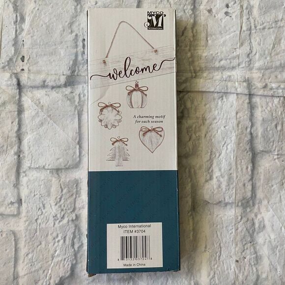 MYCO welcome sign & encore set of 2 hanging shelves - Picture 3 of 8